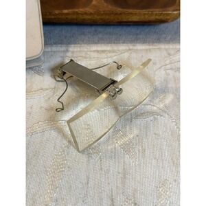 Vintage 1970s Edroy Opticaid Clip-On Magnifier – Original Case Included. Loupe